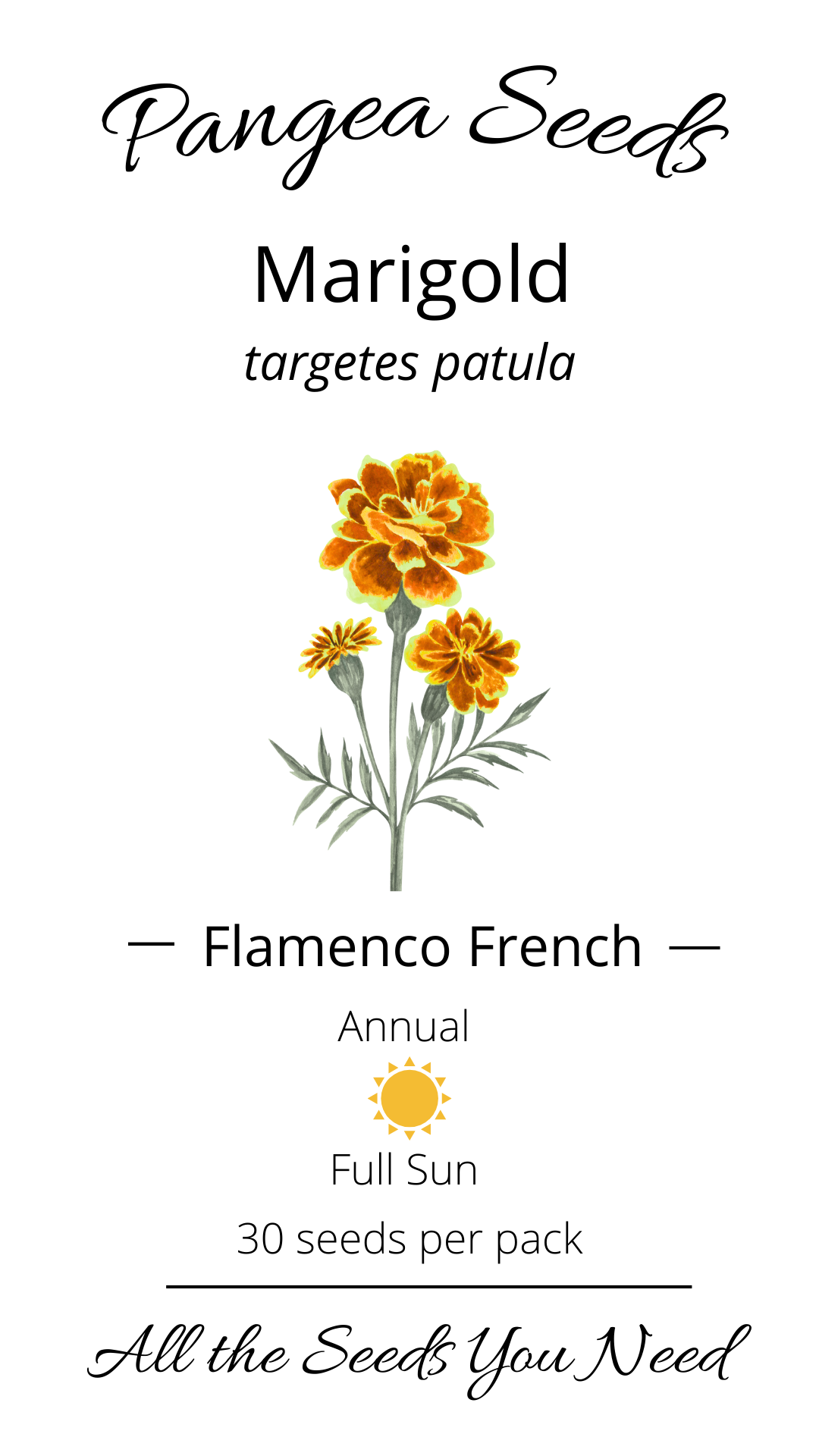 Flamenco French Marigold