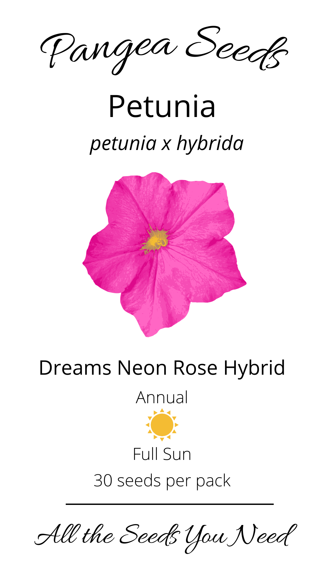 Dreams™ Neon Rose Petunia