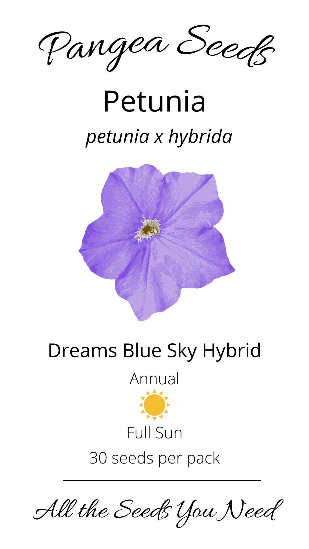 Dreams™ Blue Sky Petunia