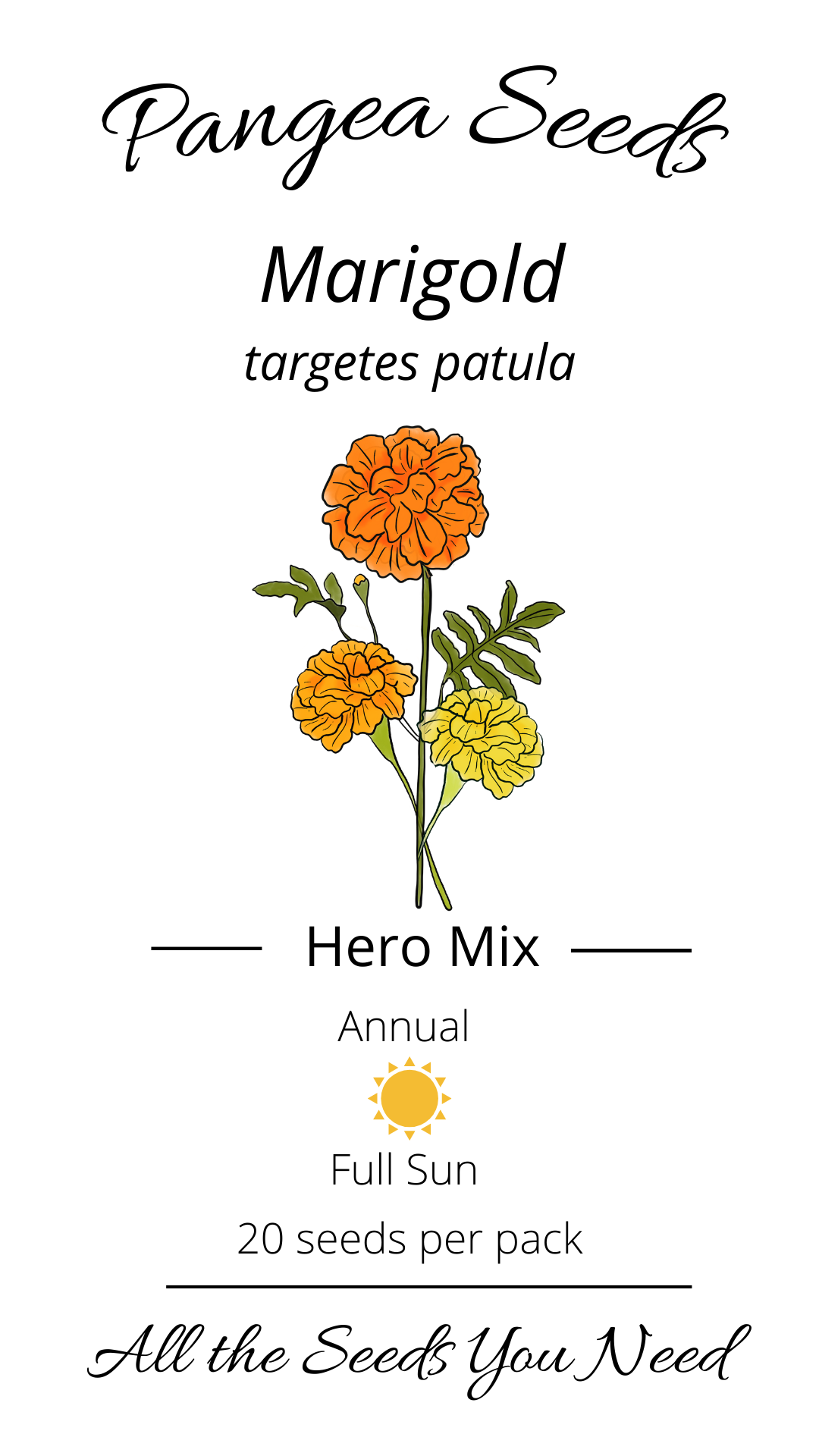 Hero Mix Marigold