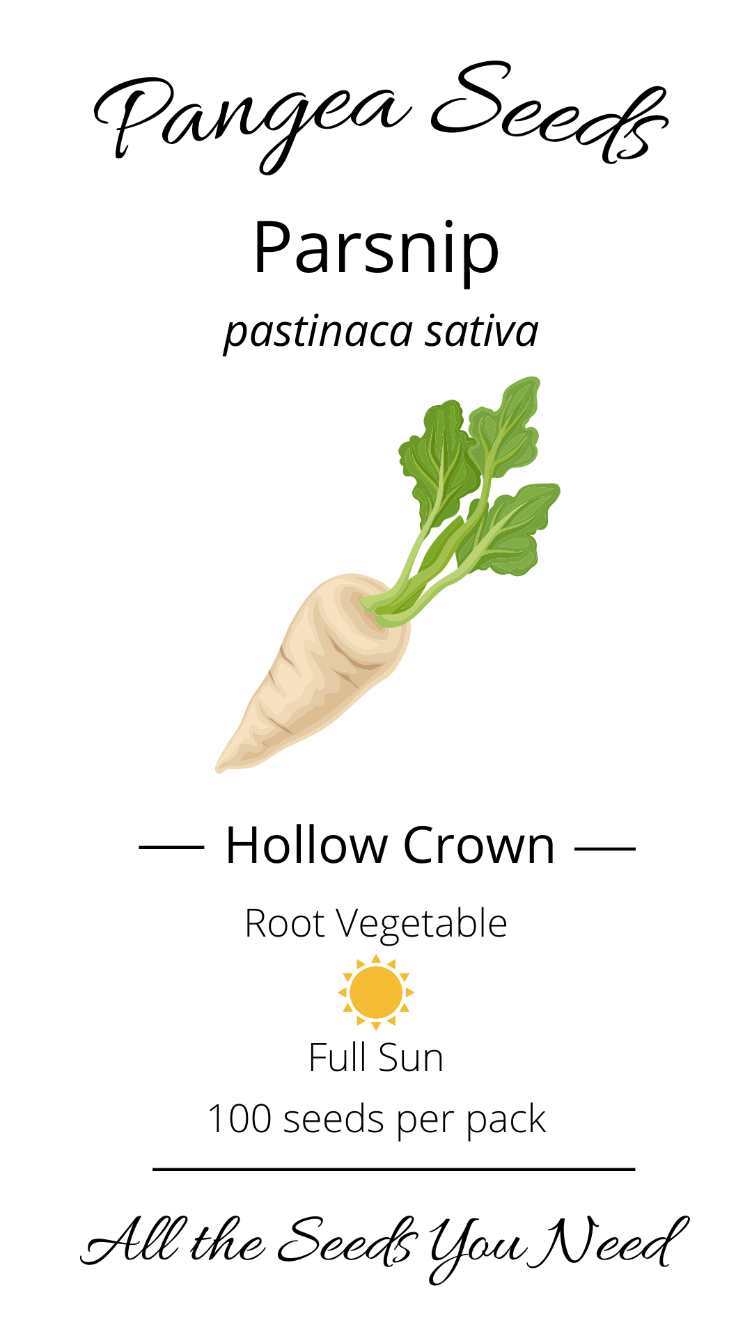 Hollow Crown Parsnip