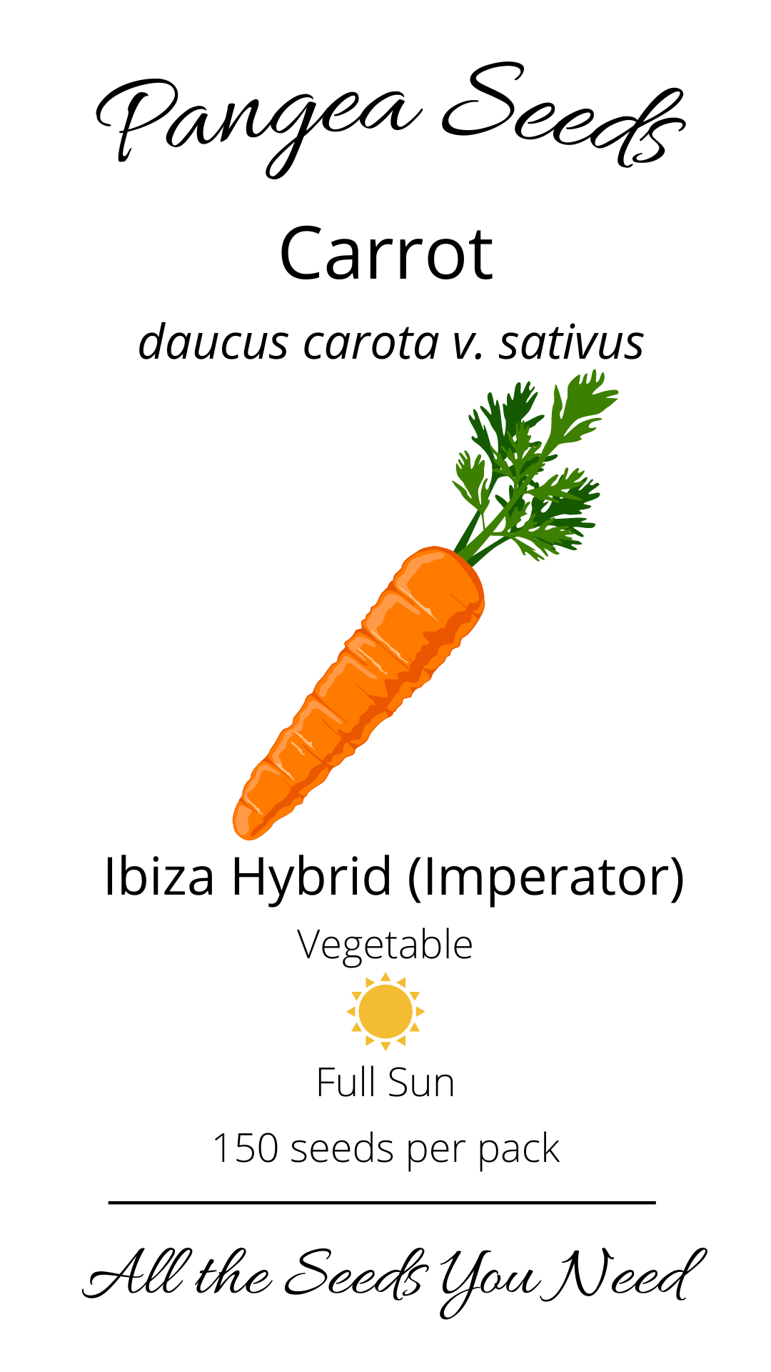 Ibiza Hybrid Carrot (Imperator)