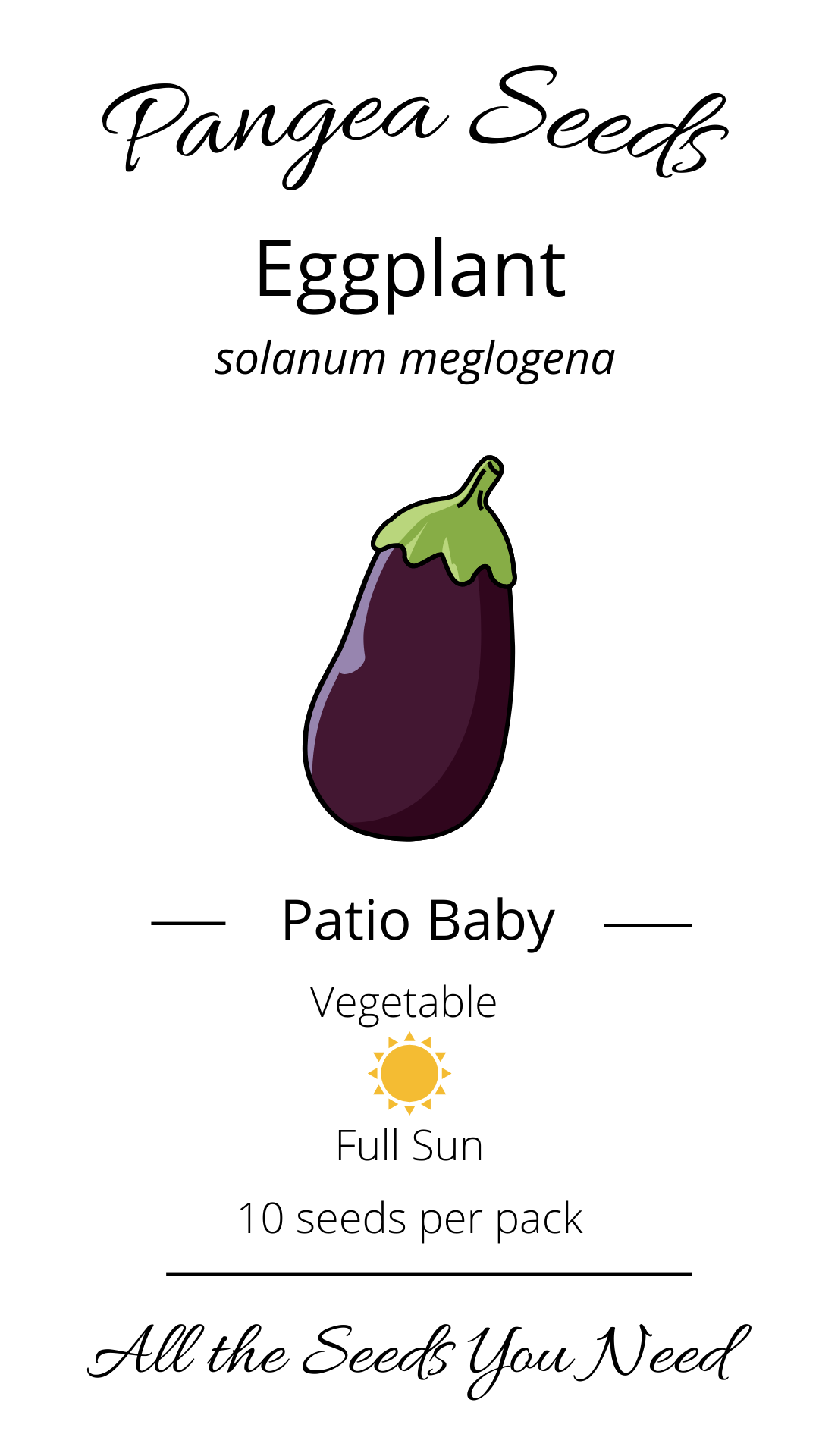 Patio Baby Eggplant