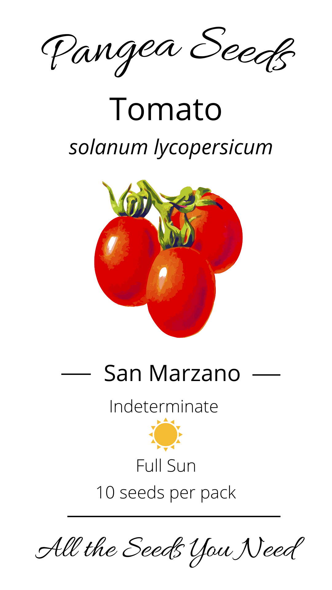 San Marzano Tomato