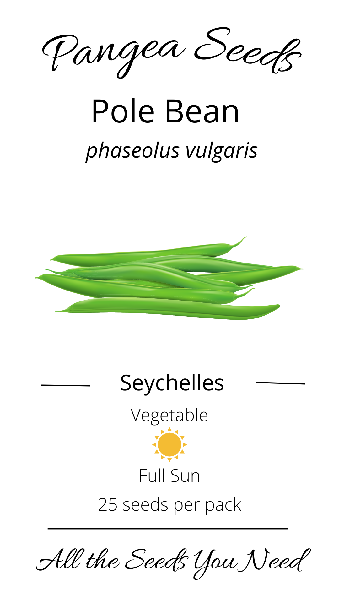 Seychelles Pole Bean