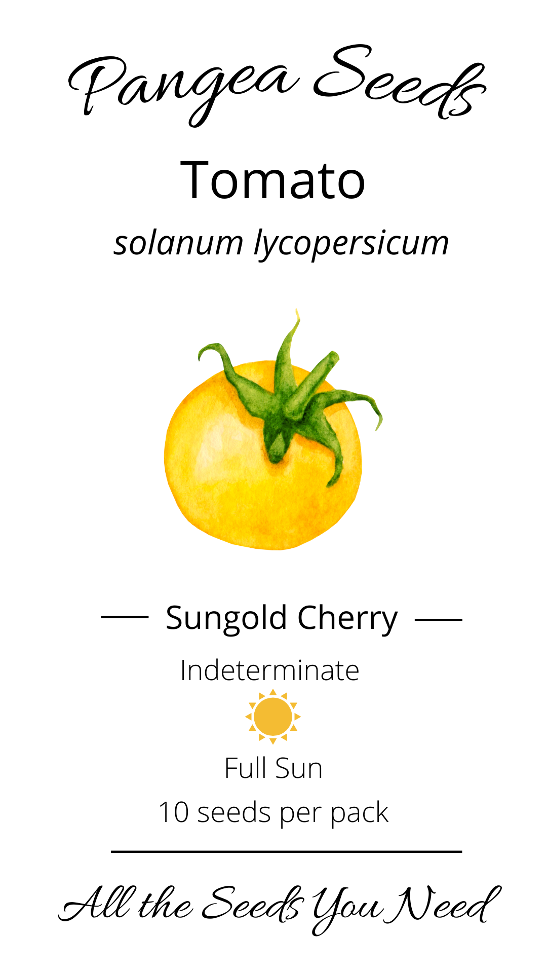 Sungold Cherry Tomato