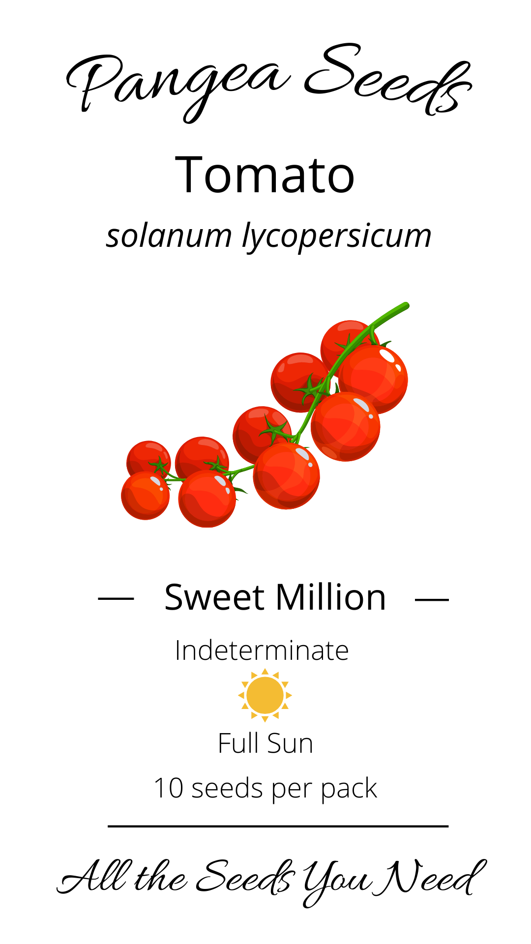 Sweet Million Tomato