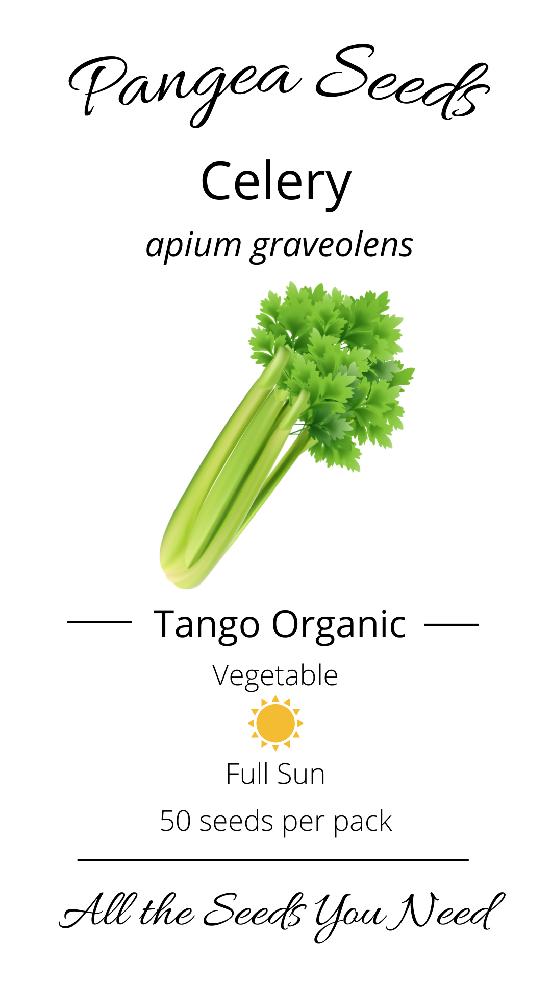 Tango Organic Celery