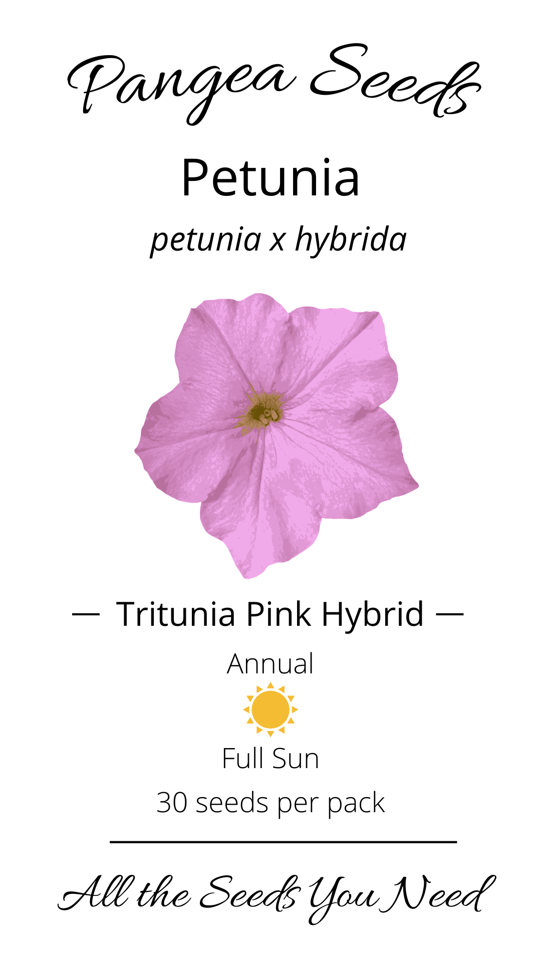 TriTunia™ Pink Hybrid Petunia