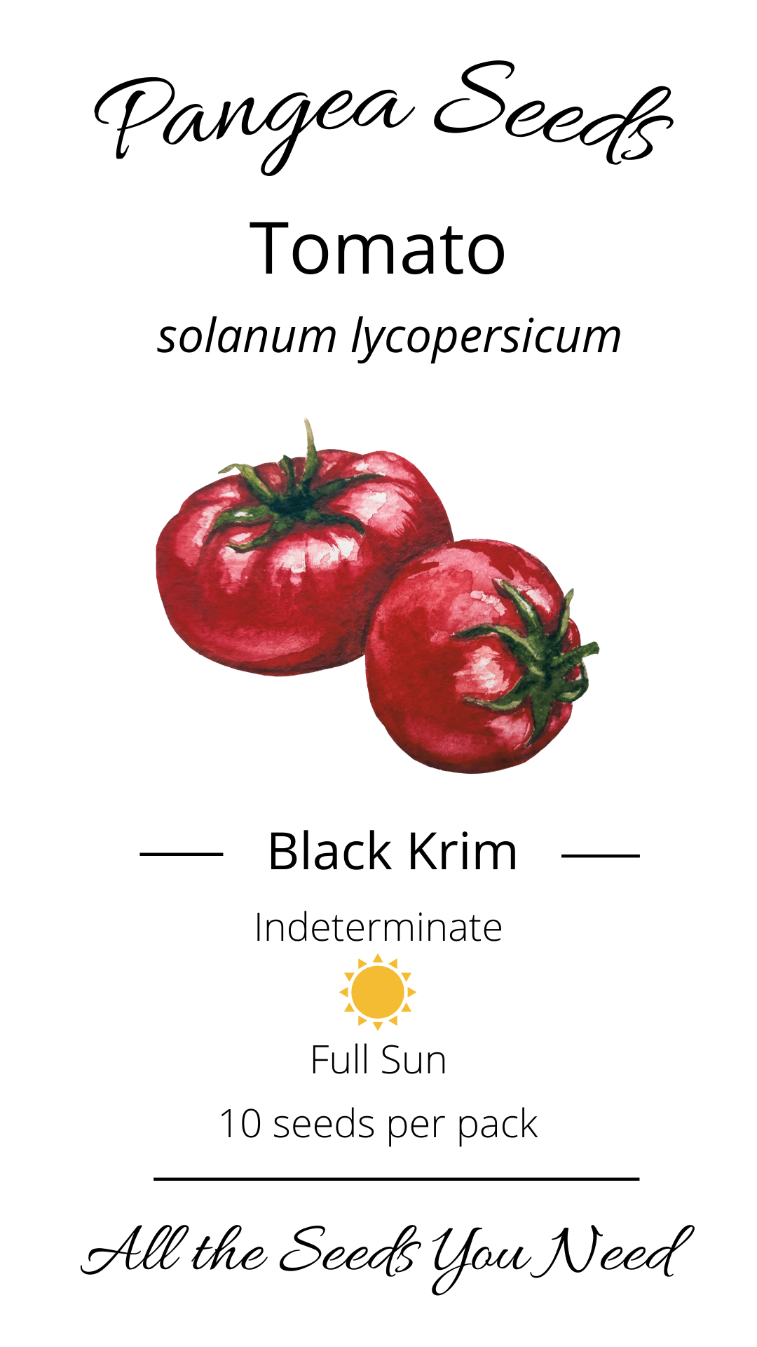 Black Krim Tomato