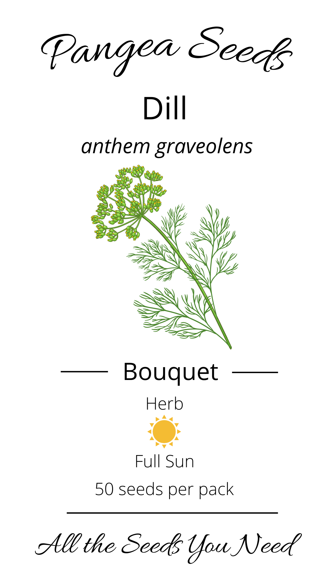 Bouquet Dill