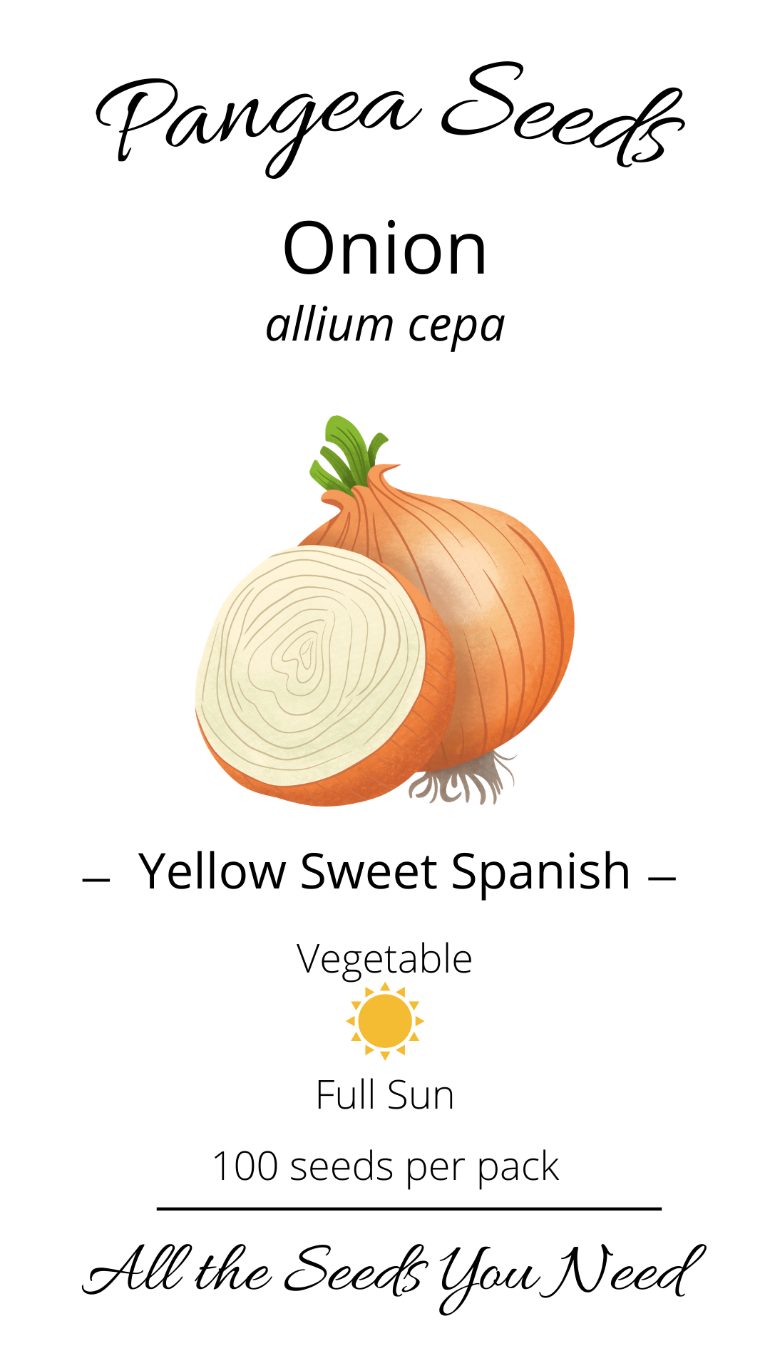 Yellow Sweet Spanish Onion